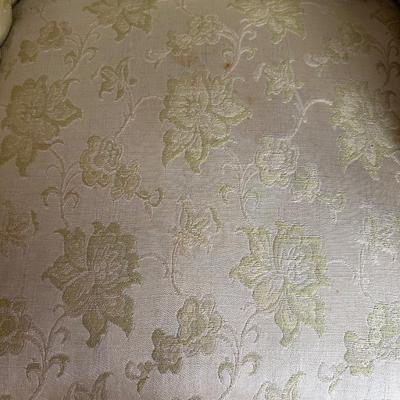 Victorian-Style Upholstered Parlor Armchair