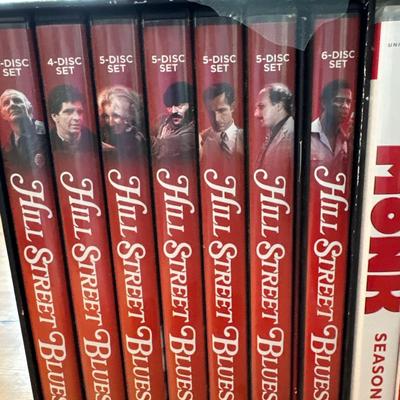 Boston Legal, Hill Street Blues, Monk