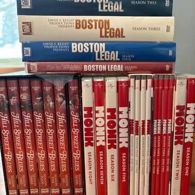 Boston Legal, Hill Street Blues, Monk