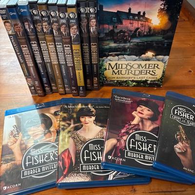 Midsomer Murders, Endeavour, Miss Fisher