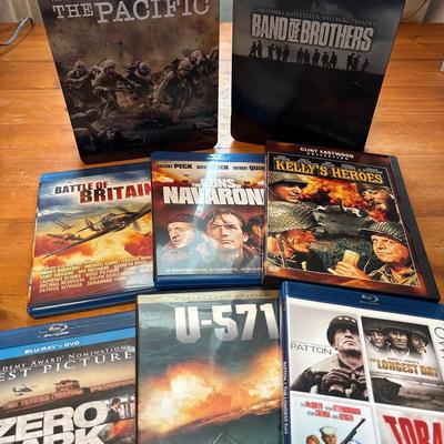Pacific, Band of Brothers & other war movies