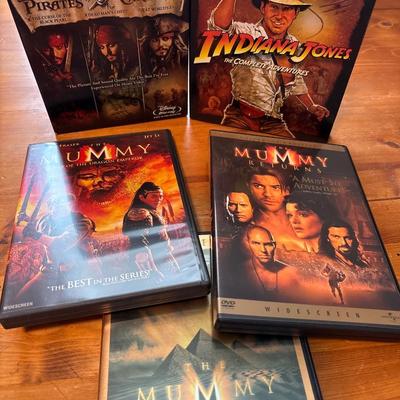 Pirates of the Caribbean, Indiana Jones, and the Mummy