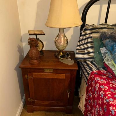 Sale Photo Thumbnail #18: 2 Icebox Nightstands 