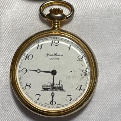 Westclox Scotty pocket watch, Armstrong & Yves Renoir
