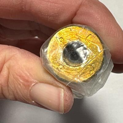 Commemorative Jason Moszer coins and patches, lighter, bullet, and more