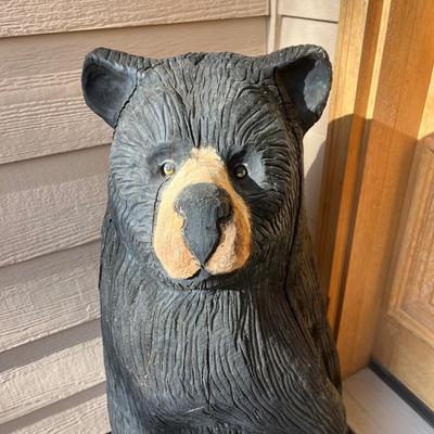 Carved Maplewood Bear (FY-BC)