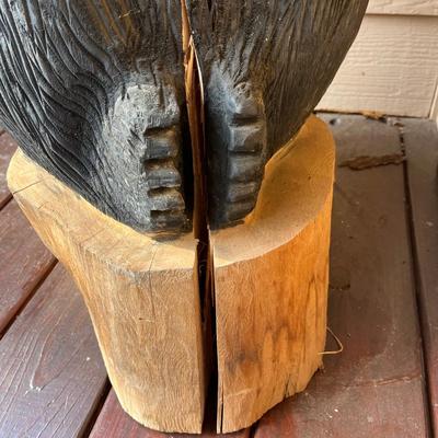 Carved Maplewood Bear (FY-BC)