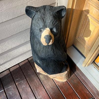 Carved Maplewood Bear (FY-BC)