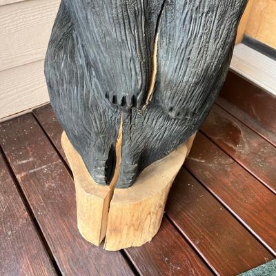 Carved Maplewood Bear (FY-BC)