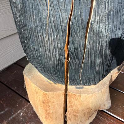 Carved Maplewood Bear (FY-BC)