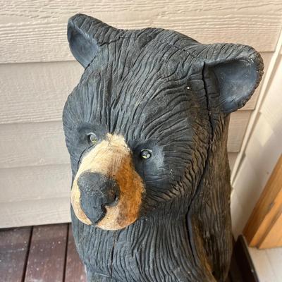 Carved Maplewood Bear (FY-BC)