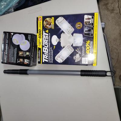 Sale Photo Thumbnail #260: Paint roller stick locks when out.