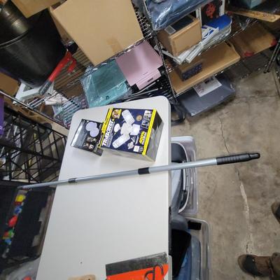 Sale Photo Thumbnail #263: Paint roller stick locks when out.