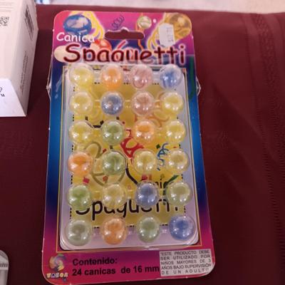 UNOPENED PACKAGES OF MARBLES