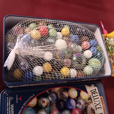 UNOPENED PACKAGES OF MARBLES