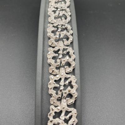 2 unique Trifari bracelets