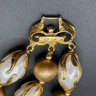 Deauville bracelet and clip on set