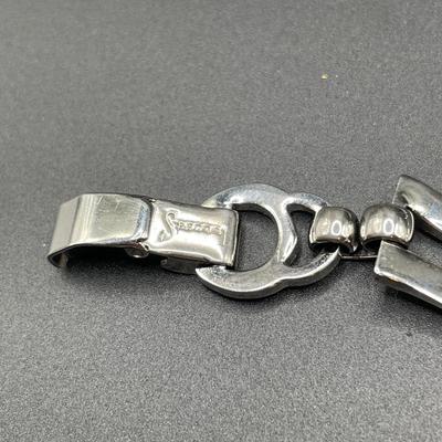 Sperry signed choker, clip ons and bracelet set