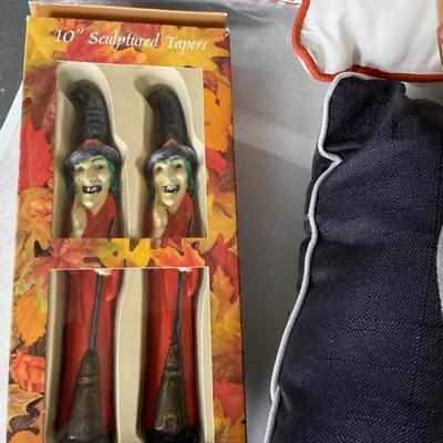 725 Large Halloween Decor Lot with Pillows