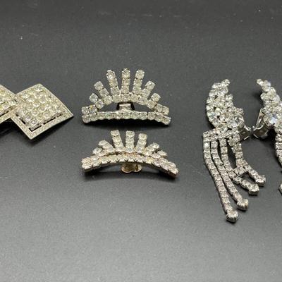 Rhinestone clips