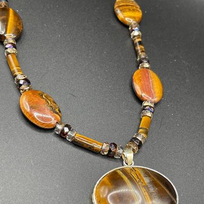 Tiger eye necklace