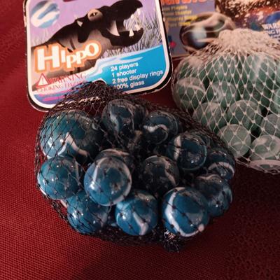 3 UNOPENED BAGS OF MARBLES