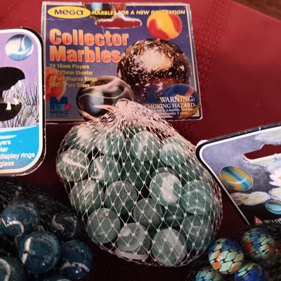 3 UNOPENED BAGS OF MARBLES