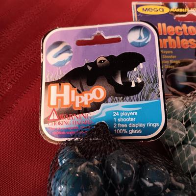 3 UNOPENED BAGS OF MARBLES