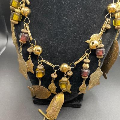 Fish necklace