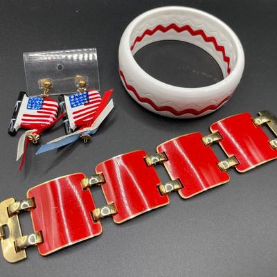 Red, White & Blue jewelry