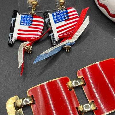 Red, White & Blue jewelry