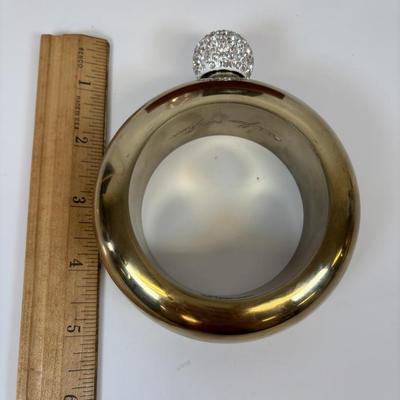 LOT 33: Argentos SC Made w/Swarovski Crystals, Lane Cedar Mini Chest, Chic & Tonic Bangle Flask, Floral Compact & More