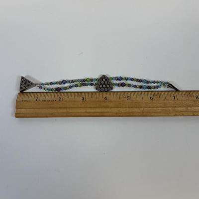 LOT 33: Argentos SC Made w/Swarovski Crystals, Lane Cedar Mini Chest, Chic & Tonic Bangle Flask, Floral Compact & More