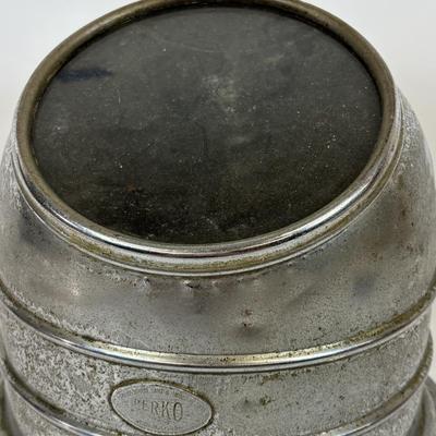 LOT 34: Vintage Perko Perkins Marine Lamp & Hardware Corp. Compass Binnacle