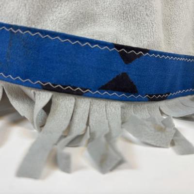 LOT 35: Hand-Crafted Native American Doll Doorstop, Native American Wedding Pitcher, Brown Glazed Stoneware Crock