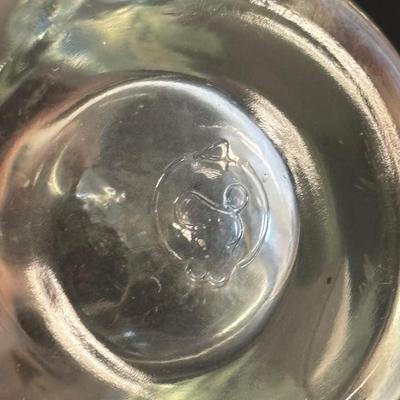 LOT 36: Vintage What-Not Collection: Miniature Parke's Coffee Tray, Ivanhoe Geometric Libbey Glasses, MCM Faux Wooden Duck, Made in...