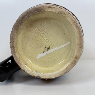 LOT 38: Matthias Girmscheid Beer Stein, Vintage Chesterfield Cigarette Pocket Tin Ashtray, Promotional Pocket Cocktail Recipes Wheel...