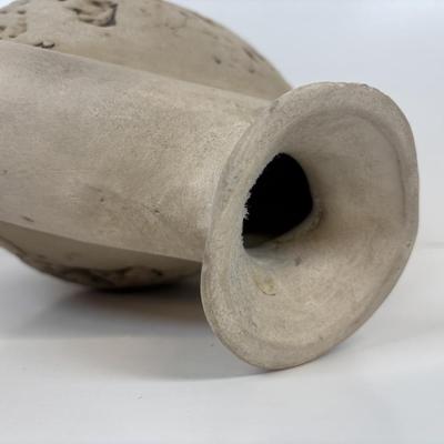 LOT 37: MCM Studio Art Pottery Moon Sculpture Vase/ Lunar Flask