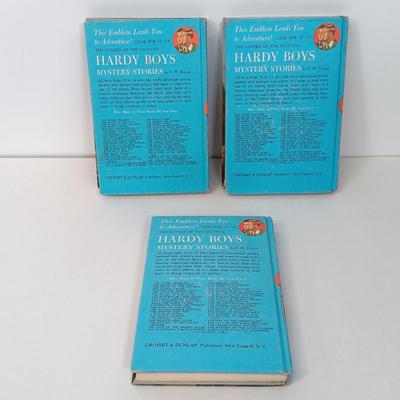 LOT 42: Harry Potter Hogwarts Letter Slouch Backpack with Vintage Hardy Boy Mystery Novels