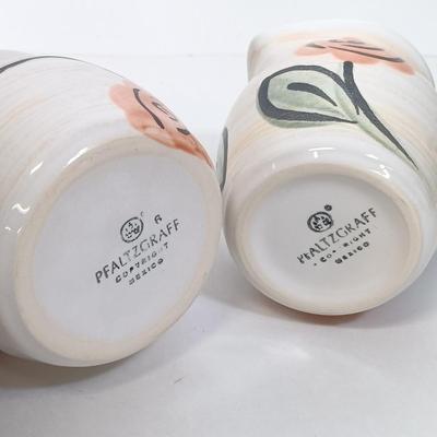 LOT 48: New/Old Stock Oneida Steakknives Set of (6), Pfaltzgraff Tango Sugar & Creamer Set & More