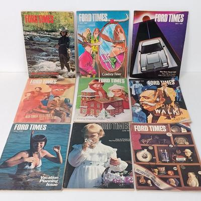LOT 49: Vintage Travel Ephemera - Ford Times Magazines, TravelVision Maps & More