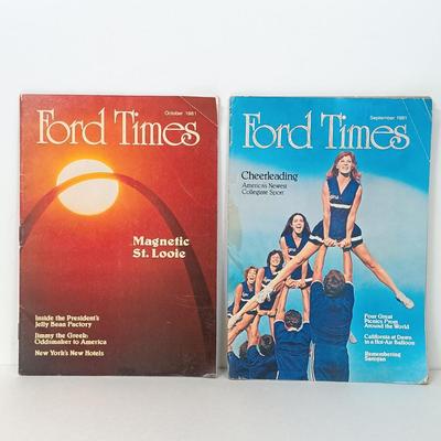 LOT 49: Vintage Travel Ephemera - Ford Times Magazines, TravelVision Maps & More