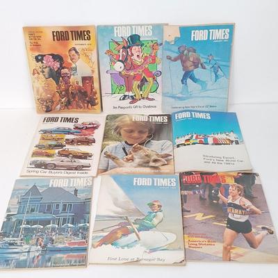LOT 49: Vintage Travel Ephemera - Ford Times Magazines, TravelVision Maps & More
