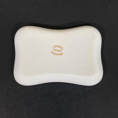 LOT 55: Vintage Collection - NJ License Plates, Limoges Dish, Jameson Flask, Golf Cart Desk Clock, Harley Owners Token and More