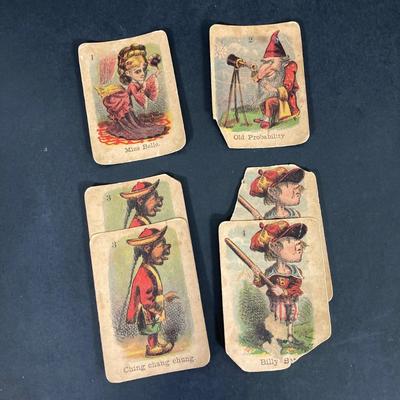 LOT 57: Vintage / Antique Cards, Games, Books, Ephemera and More