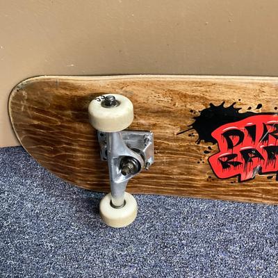 LOT 59: Pair of Vintage Skateboards - Kryptonics (Bravo Sports) and Wooden Dirty Ramen