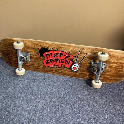 LOT 59: Pair of Vintage Skateboards - Kryptonics (Bravo Sports) and Wooden Dirty Ramen
