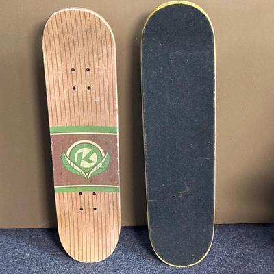 LOT 59: Pair of Vintage Skateboards - Kryptonics (Bravo Sports) and Wooden Dirty Ramen