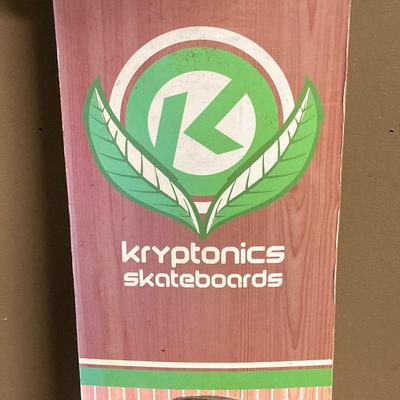 LOT 59: Pair of Vintage Skateboards - Kryptonics (Bravo Sports) and Wooden Dirty Ramen