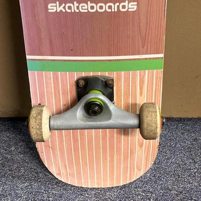 LOT 59: Pair of Vintage Skateboards - Kryptonics (Bravo Sports) and Wooden Dirty Ramen